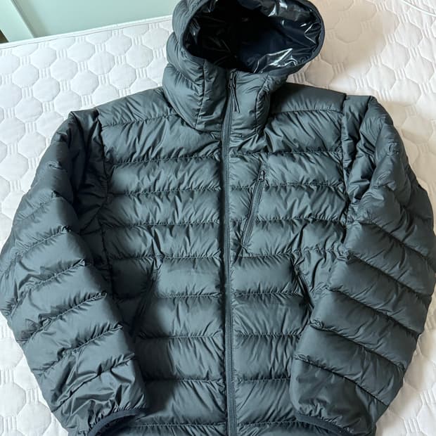 무탠다드 경량패딩 블랙 L