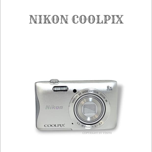 I민트급/사쿠라픽!! 니콘 쿨픽스 s3700 빈티지 디지 털 카메라