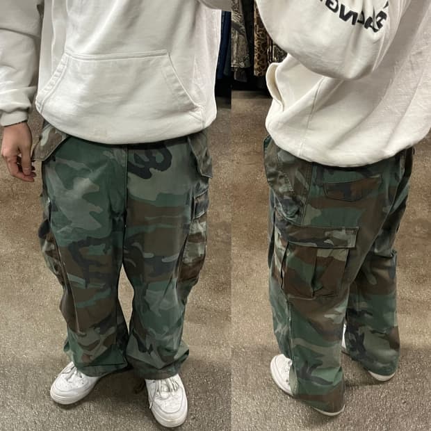 80s 오리지날 미군 M-65 필드 팬츠 (~34“)