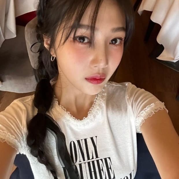 youhee 유희 레이스 반팔티