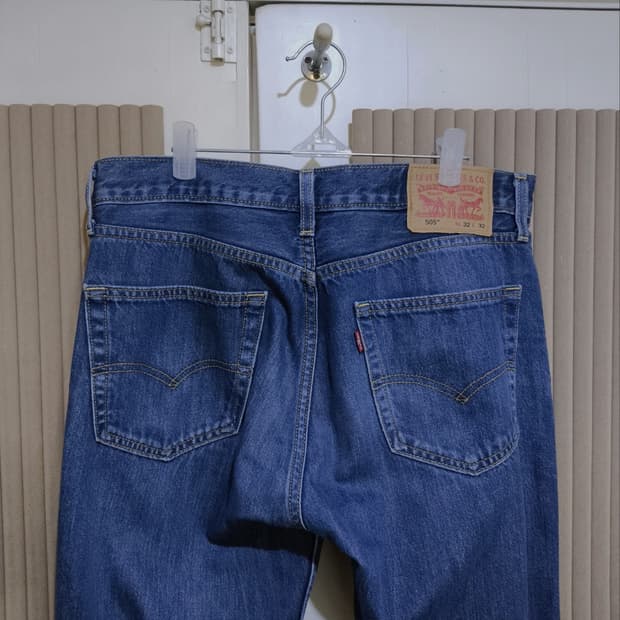 32 리바이스 505 중청 데님 청바지