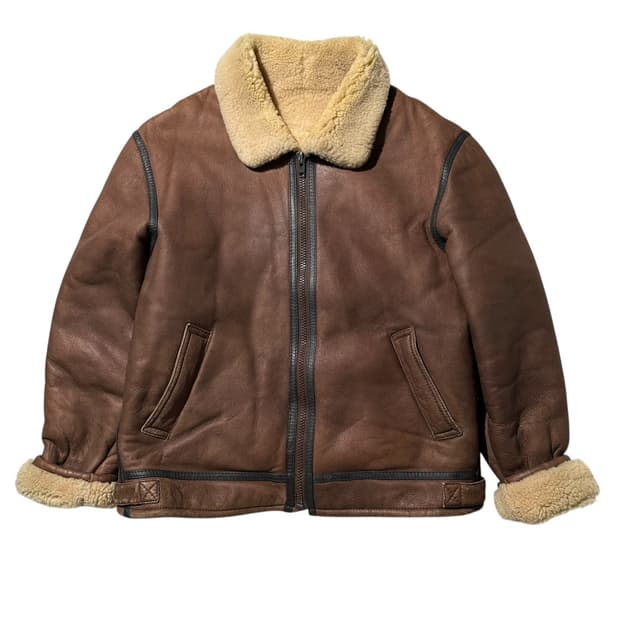 램스킨 시어링 B-3 무스탕 봄버 자켓