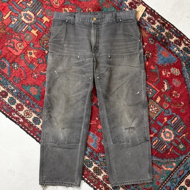 90’s OG USA Made 칼하트 더블니 팬츠 칼하트 썩블니