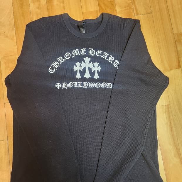 크롬하츠 세메터리 와플니트 롱슬리브 xxl