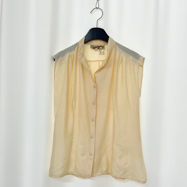 vintage silk top 