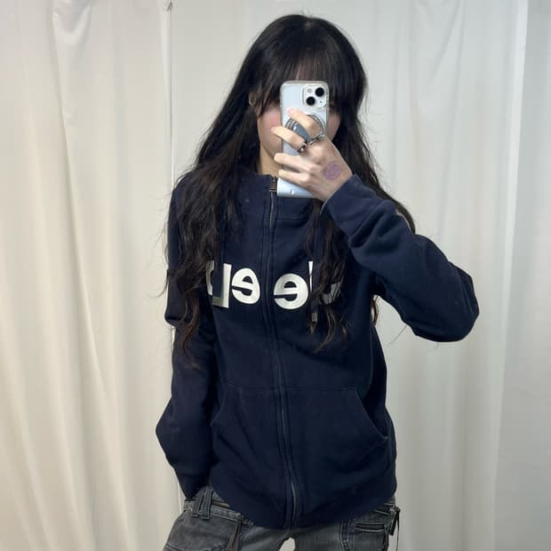 JEEP Navy Hood Zip-up