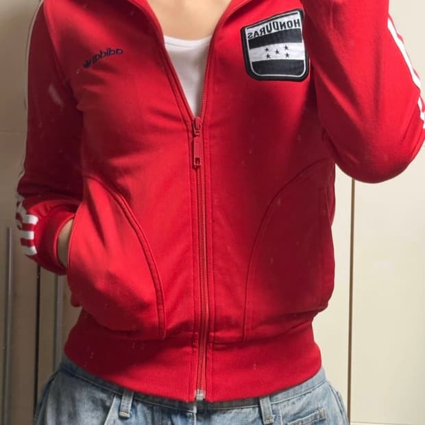 아디다스 온두라스 레드 져지