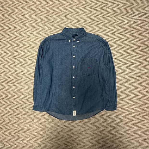 DESCENDANT japan made denim shirt