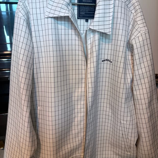 위켄더스 체크 자켓