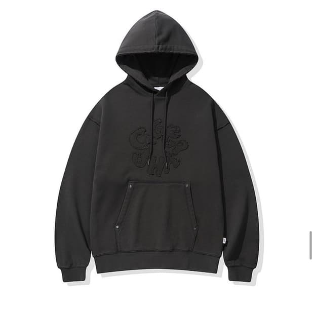 코드그라피 Big Round 후드티 L 새상품