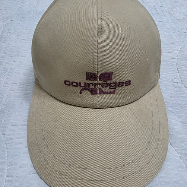 꾸레쥬 옴므 모자 볼캡 일본산 courrges 캡 모자 볼캡