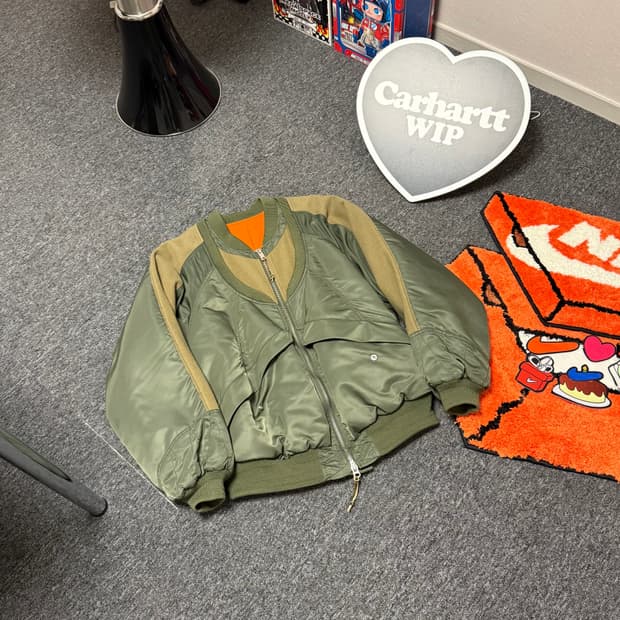 [46]솔로이스트 이중 봄버 카키