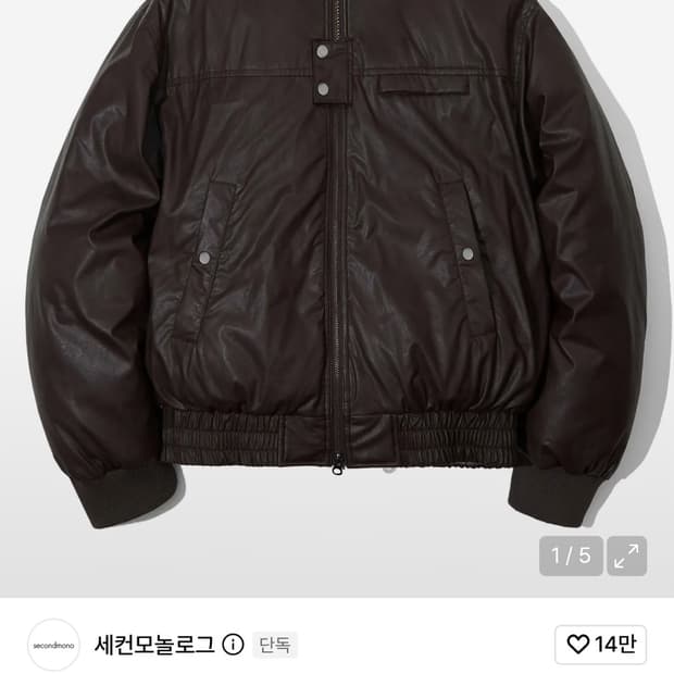 Leather Turtleneck Bomber Puffer Jacket 