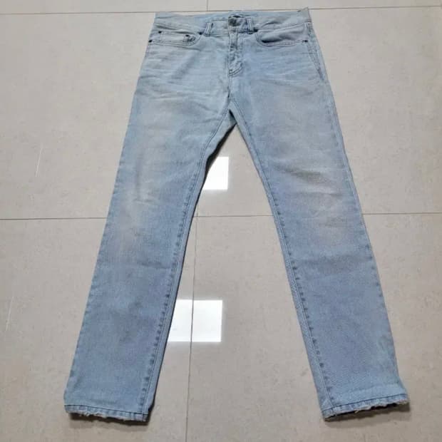 생로랑 데님 청바지 연청 29