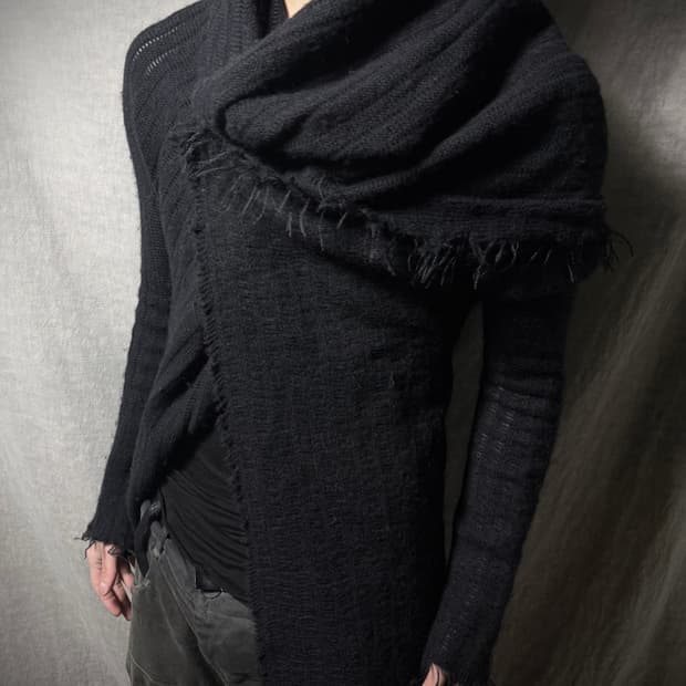 Siva Drape Knit Jacket 