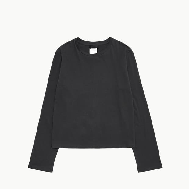 (구해봅니다) 머듈 세미 롱슬리브 차콜 4사이즈