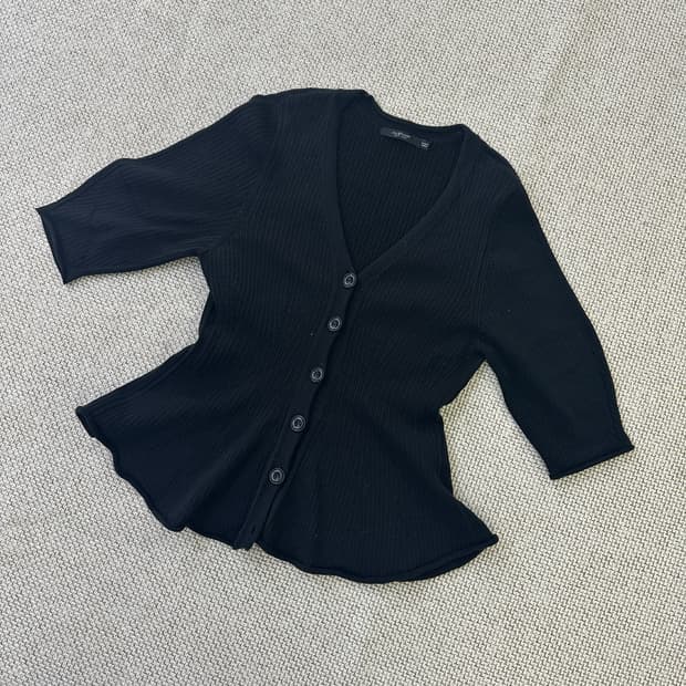 F 질스튜어트 와플 니트 스웨터 0417D