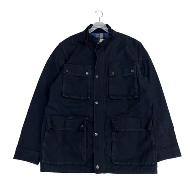 갭 gap 인디고 데님 워크 자켓
