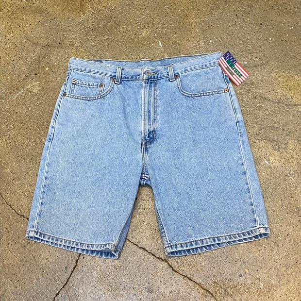 미국 빈티지 리바이스 505 연청바지 36size