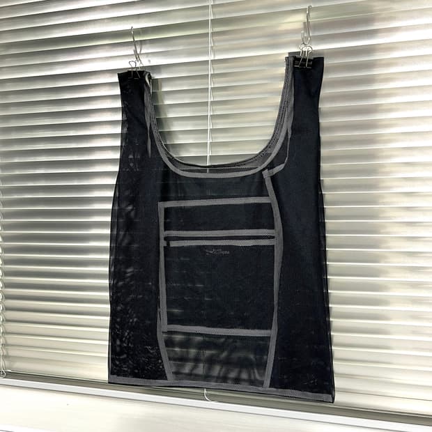 COMME des GARCONS tricot-MESH TOTE BAG