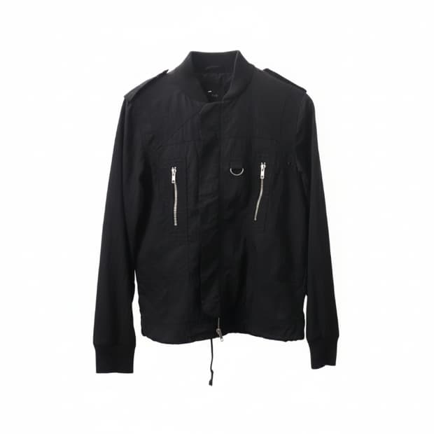 American Rag Cie 블랙 블루종 자켓 1913