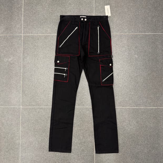 666 funk detail pants
