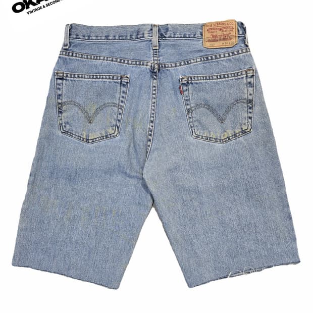 LEVI'S 550 컷오프 더티워싱 커스텀 팬츠