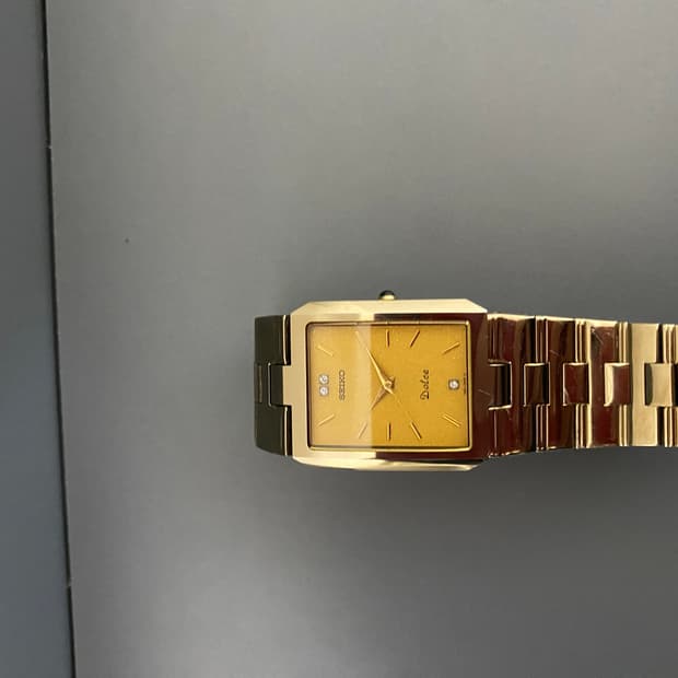 세이코 돌체 SEIKO DOLCE 7321-6710 빈티지 드레스워치 판