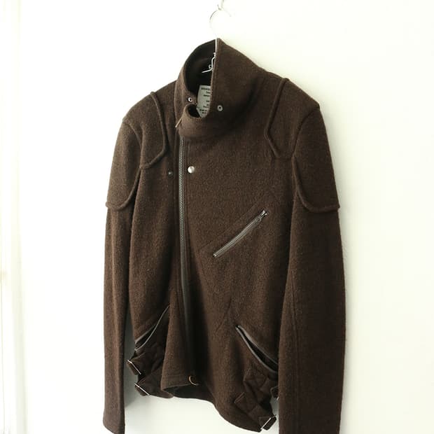 카반 드 주카 사선 밀리터리 자켓 