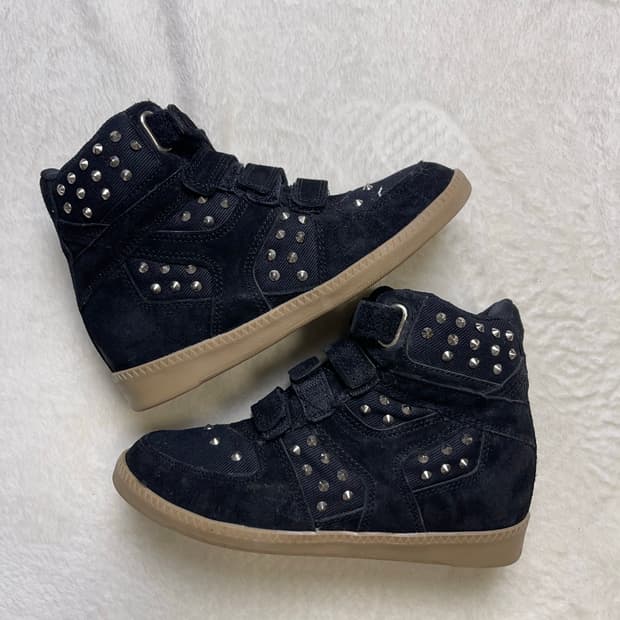 [230]OLIVA NY 하이탑 웨지 스니커즈 || 이자벨마랑ST