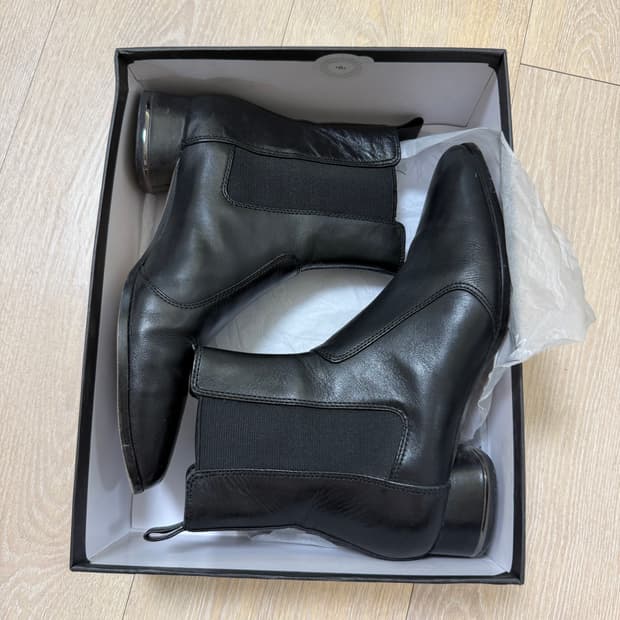 마시모두띠 가죽 첼시부츠 37