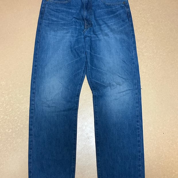 재팬블루 J504 circle 셀비지 데님 12.5oz 