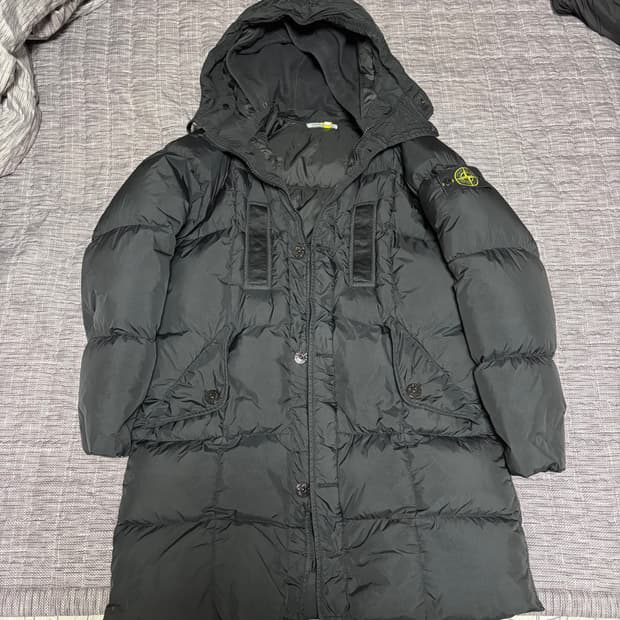 스톤아일랜드 클링크랩스 롱패딩 S