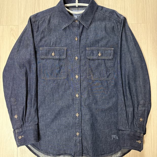 유니클로 jw 앤더슨 데님 셔츠 유먼스 여성 s
