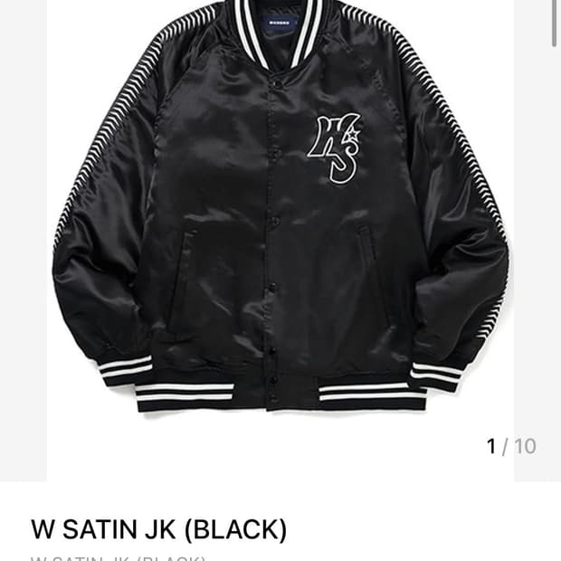 위캔더스 사틴자켓