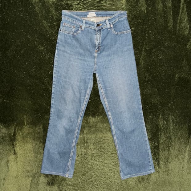 L.L.Bean 엘엘빈 재팬 클래식 핏 빈티지 워싱 데님 팬츠 인디고