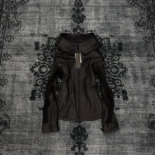 No id X Cambio type bono leather jacket
