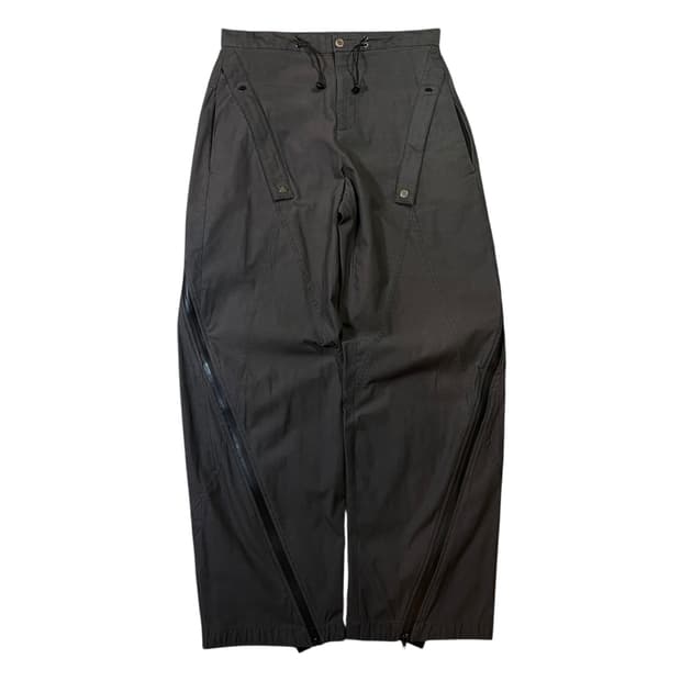 COOR 쿠어 유틸리티 커브드 트랙 팬츠