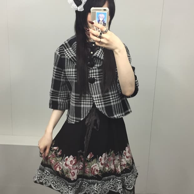 AXES FEMME 엑시즈팜 체크 코디 🪷