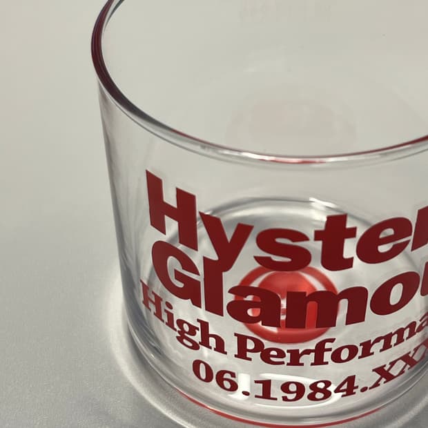 히스테릭 글래머 사인 잔 컵 레드 새제품