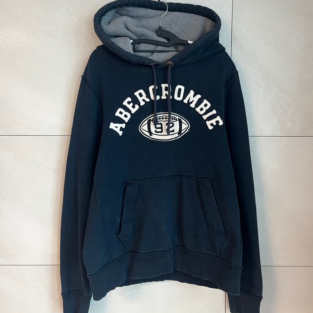 아베크롬비 후드티 네이비 [XL]