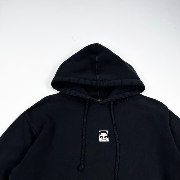 오베이 아이즈 아이콘 블랙 후드티 (M)