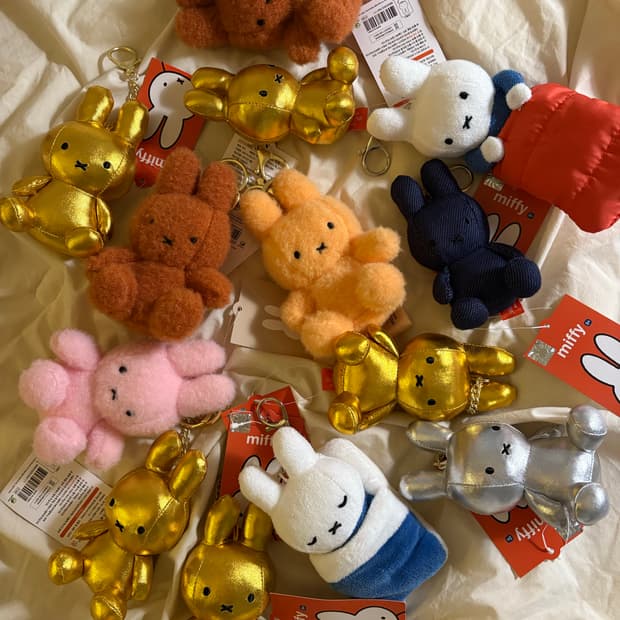 미피 인형 키링