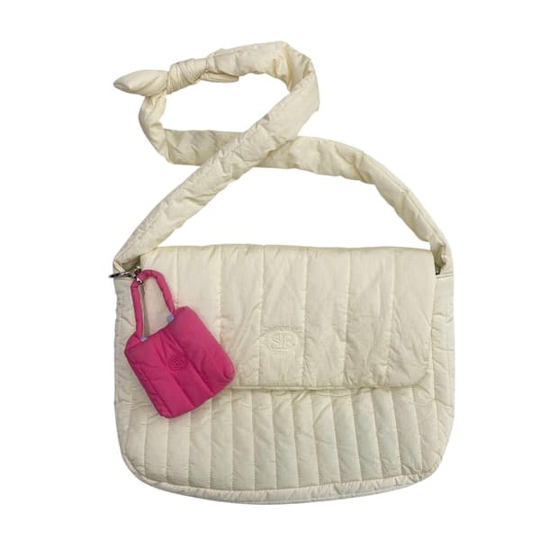 sienne 시엔느 패딩백 크림