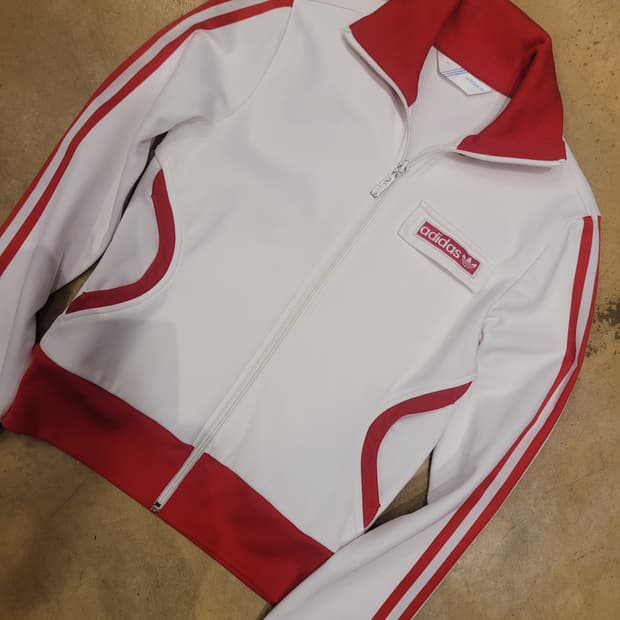 아디다스 파이어버드 흰빨 화이트 져지 트랙탑 도쿄 올드스쿨 대장급 여자