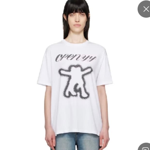 open yy yy심볼 반팔 티셔츠