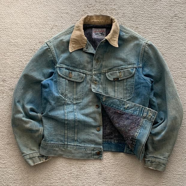 70s Lee Riders 스톰라이터 101-LJ 데님 트러커 자켓