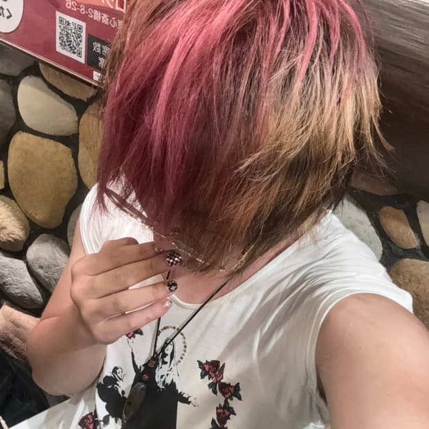 Vkei 스타일 프린팅 민소매 JP vtg