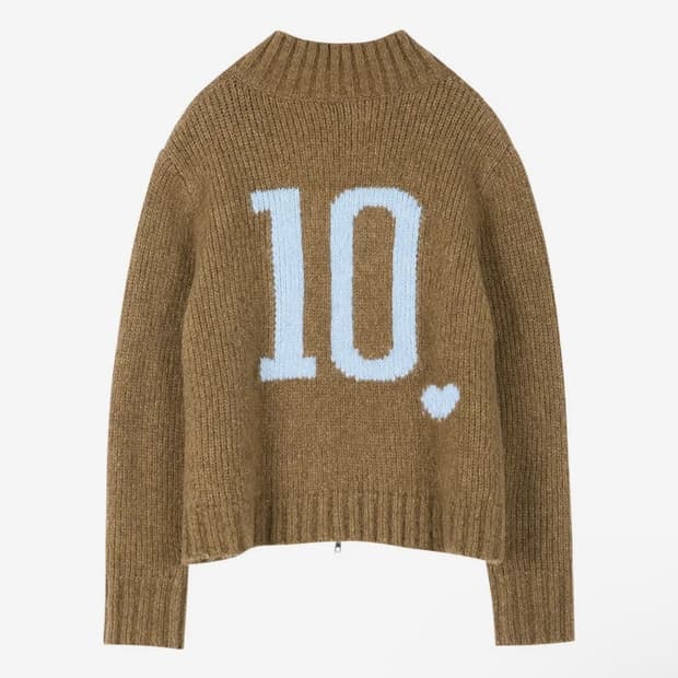 그레일즈 G SPORTS KNIT POLO ZIP UP 니트집업