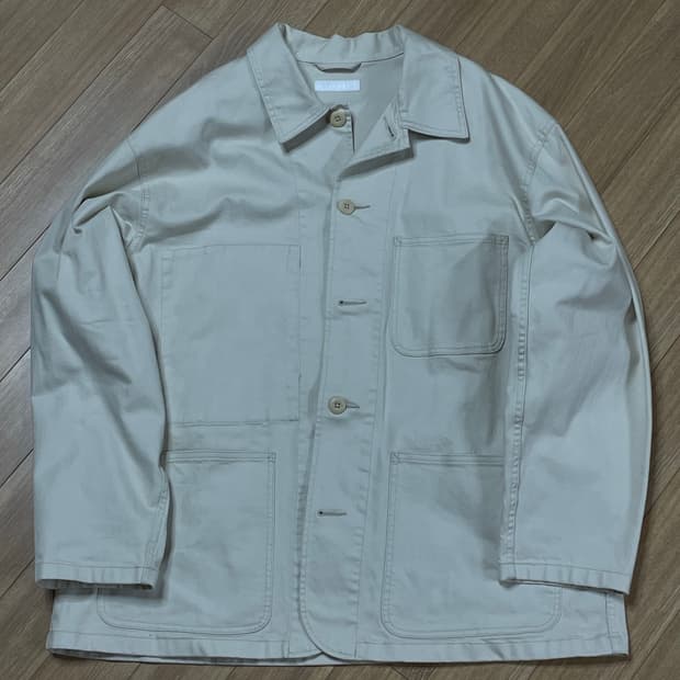 유니클로 워크자켓 에크루